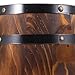Alipis Wood Wine Barrel Whiskey Barrel Bucket Spirits Barrel Succulent Pot Wooden Water Bucket Rustic Plant Container Wine Pub Photo Prop