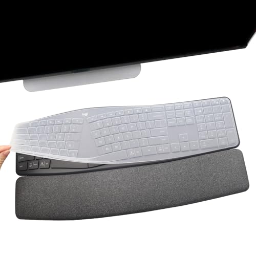 Protector de teclado para Logitech Ergo K860 US Layout miniatura 3