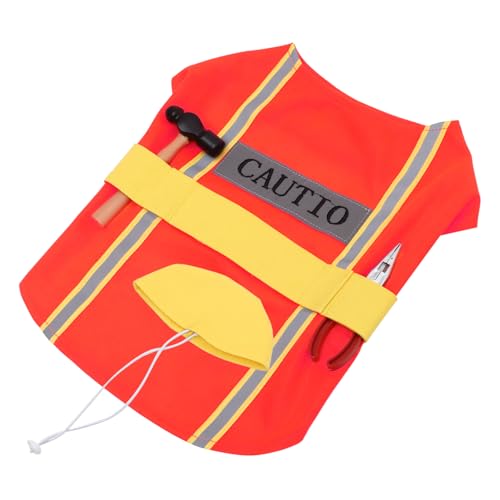 Disfraz para perro tamaño L color naranja