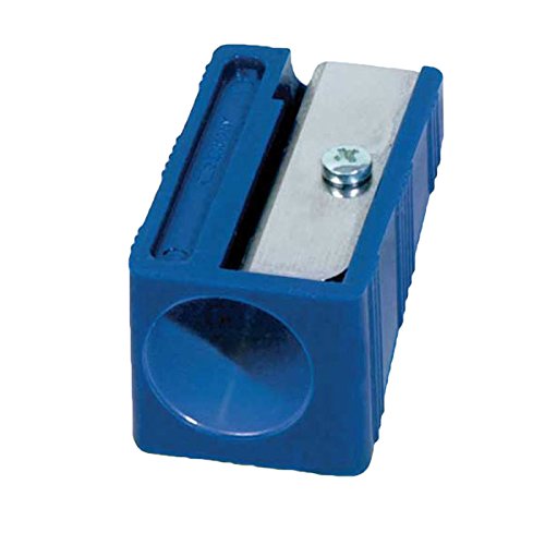 MainWare Graphite Crayon Sharpener - Blue Plastic Manual Crayon Sharpener