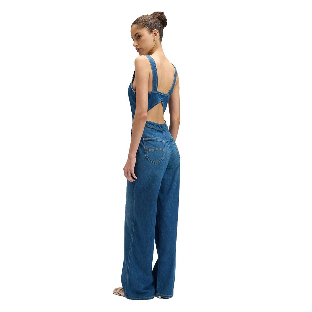 Lee Damen Cut Out Jumpsuit Overall (1er Pack)