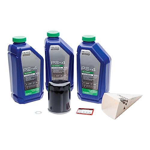 Tusk 4-Stroke Oil Change Kit Polaris PS-4 Plus 5W-50 Compatible with Polaris RZR Turbo R/Turbo R4 2022-2024/RZR PRO XP/XP4 2020-2025/RZR XP/XP4TURBO S 2019-2021