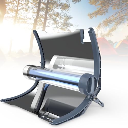 Kompaktes Camping-Kochgeschirr-Set mit faltbarem Herd & Solarofen, ideal für Wander- und Überlebensausrüstung, tragbar für 1-2 Mahlzeiten