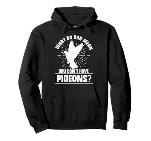 Pigeon Racing What do you mean you don´t have Pigeons Sudadera con Capucha