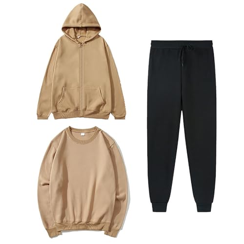 Sweat à capuche et pantalon chemise homme blanche manche longue pour un style décontracté