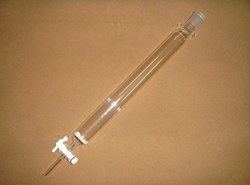 GOWE 5L columna de cromatografía, 50/40 conjunta, porostity: M, laboratorio Columna de cromatografía