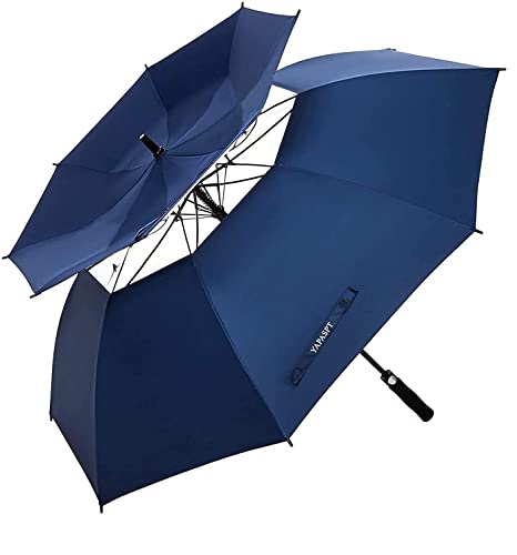 YAPASPT 62 Inch Large Golf Umbrella - UV Protection Umbrella ...