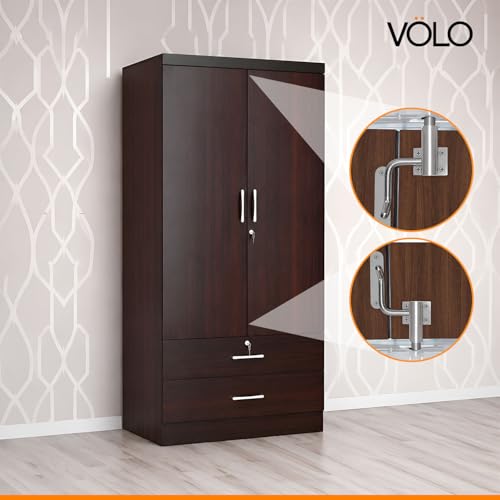 Image of Volo Premium Automatic Cam Tower Bolt /Kent Tower Bolt /Tower Bolt /Door Latch /kundi /chitakni /Chitkini (Brass TowerBolt) (Silver Satin Finish) (1 Set)
