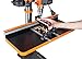 WEN 6502T 4.3-Amp 4 x 36 in. Belt and 6 in. Disc Sander with Cast Iron Base & DPA2513 24-by-12-Inch Drill Press Table with an Adjustable Fence and Stop Block