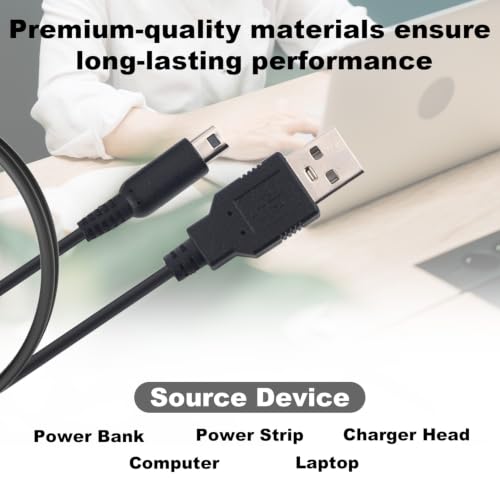 Image of Charger USB Cable for Nintendo, 47in Power Cord USB C Charging Cable Compatible with New 3DS (XL /LL), 3DS (XL /LL), New 2DS, DSI, and 2DS (Not for DS /DS Lite)