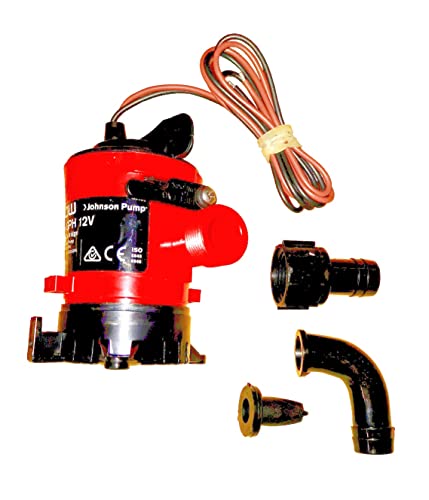 Interrupteur à Flotteur Johnson Pump 12V – Pour Pompe De Cale, Allumage 50mm, Arrêt 20mm, Délai 3s