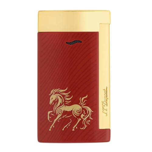 CNY Horse Slim 7 Encendedor Rojo miniatura 2
