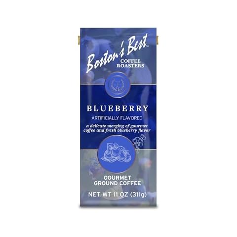 Boston's Best Blueberry Coffee, 11 oz. Cover