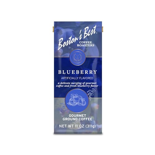 Bostons Best Boston’S Best Coffee - Blueberry Flavored Coffee, Delicious Gourmet Coffee, Premium Ground Coffee cover