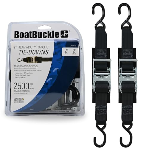 BoatBuckle cincha de amarre retráctil automática para remolque de barcos