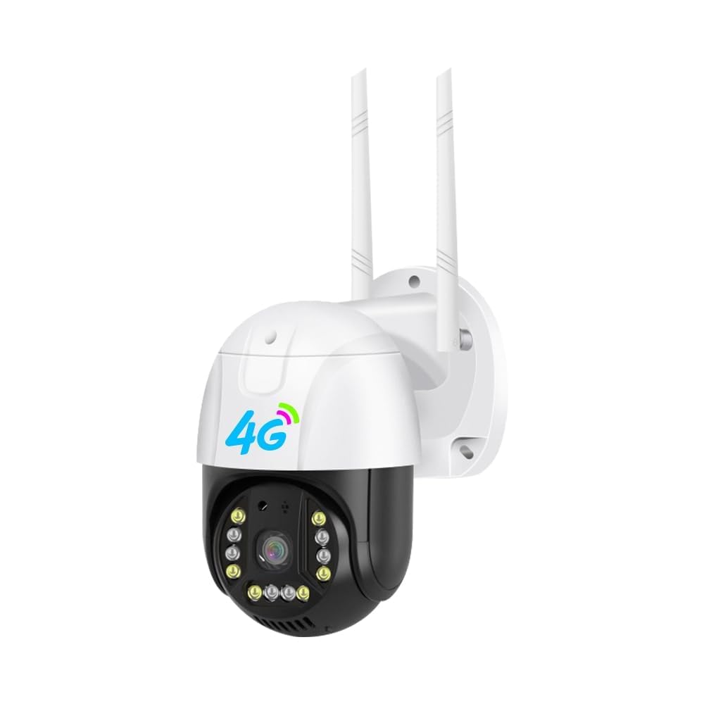 DDLC 5MP 4G SIM LTE Wireless Outdoor PTZ Security Camera | SIM Based PTZ CCTV Camera | Full HD | 360° Pan Tilt | Color Night Vision | Motion Detection | Two-Way Audio with Mobile App V380 Pro (4G ptz)-image-44
