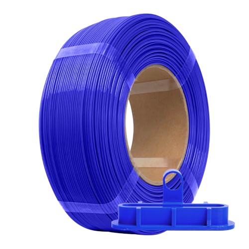 Image of eSUN PLA+ Refilament 1.75mm, 3D Printer Refill PLA Plus, Dimensional Accuracy + /- 0.03mm, 1KG Spoolless 3D Printing Filament for 3D Printers, Blue