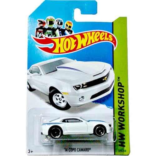 Hot Wheels 2014 ’14 Copo Camaro blanco miniatura 1