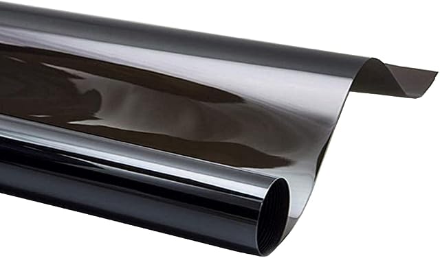 ETOPARS 76cmx6m 5% VLT Black Smoke Car Window Tint Film Roll Van Vehicle Home Office Glass Solar Film Tinting Heat Insulation Sun Protection