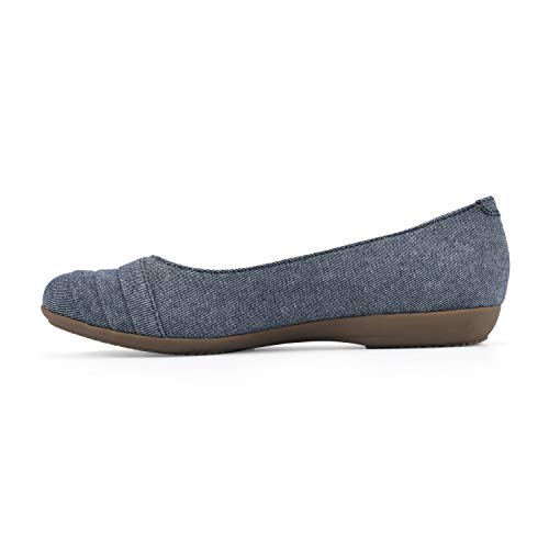 Image of Cliffs by White Mountain Women's Clara Cushioned Ballet Flat