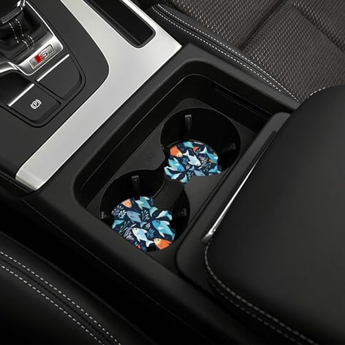 Portavasos para Carro 2 Piezas Goma Antideslizante Negro miniatura 6