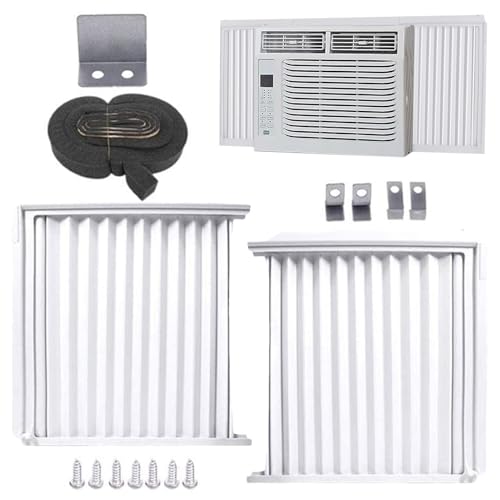 Wechselstromberabentafeln für Fenstereinheiten, Wechselstromfenstereinheit Seitenträfte- Lateraler Klimaanlagen- Panel- Kit mit Rahmen, Wechselstromberabentafel für den Austausch von Klimaanlagen ein-9