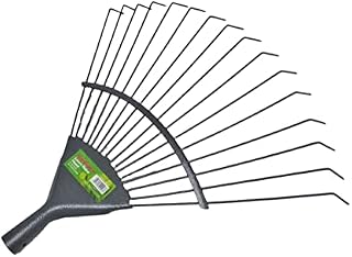 Garden Lawn Leaf Rake Replacement 16 Tooth Metal Head SupaGarden