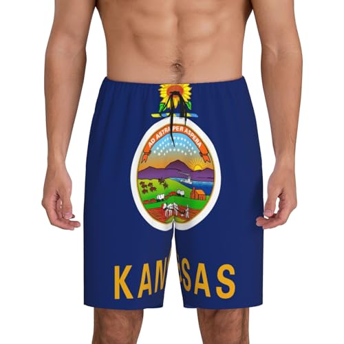 Bas de pyjama court homme Kansas contre la chaleur de la nuit