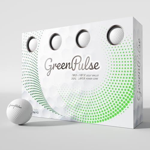 GREENPULSE Drive+ Distance Golf Balls