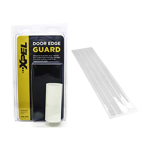 XPEL Door Edge Guard Protection Film Roll, 4-18" Strips - Car or Truck Doors, Protective Barrier Against Minor Scratches, Paint Chips, Door Edge Impact, and Dings - Prevents Damage and Possible Rust