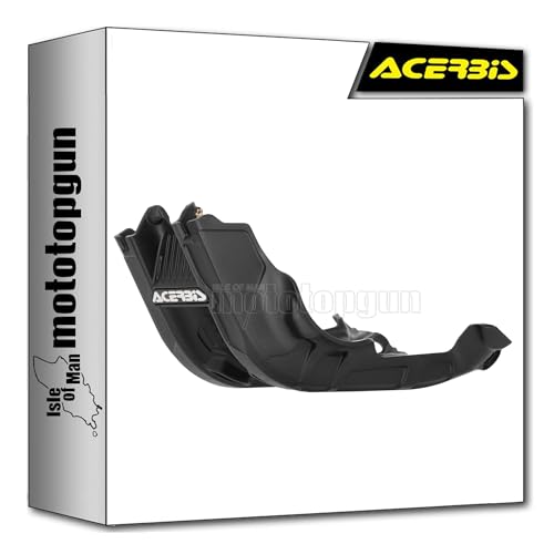 Sabot moteur noir Acerbis 0025984.090 pour KTM EXC-F 450 2024 en sortie enduro