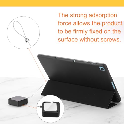 Bloqueo de seguridad con control remoto y correa ajustable de cable negro para laptop y TV 3