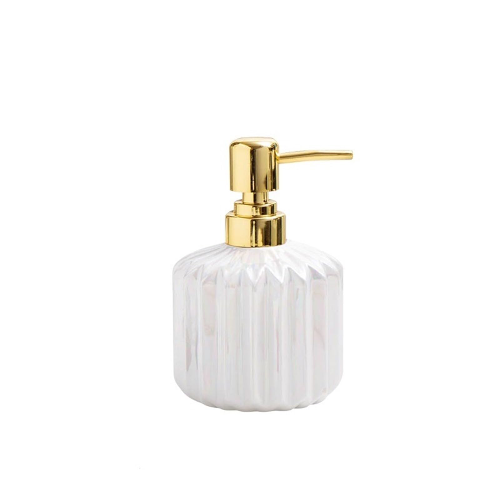 Bathroom 350ml Bathroom Ceramic Soap Dispenser Liquid Pump Bottle For Lotions, Soaps, Shampoo Shampoo