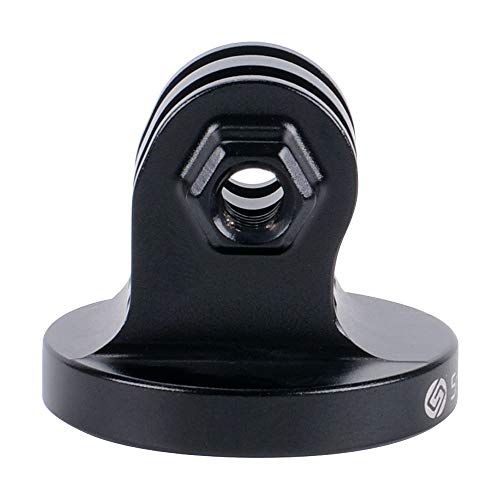 Smatree Aluminium-Stativ-Adapter für GoPro Session, GoPro Hero 2018, GoPro HeroFusion, GoPro Hero8/7/6/5/4/3/2/1 Kameras, Schwarz - Image 7