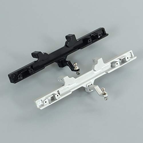Redcolourful Rear Bumper Metal with Tow Hook RC Car Parts Accessories for TRA-XXAS TRX6 G63 6X6 Silv