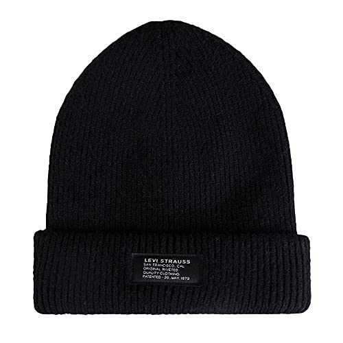 Soft Rib Knit Beanie with NO Horse Label