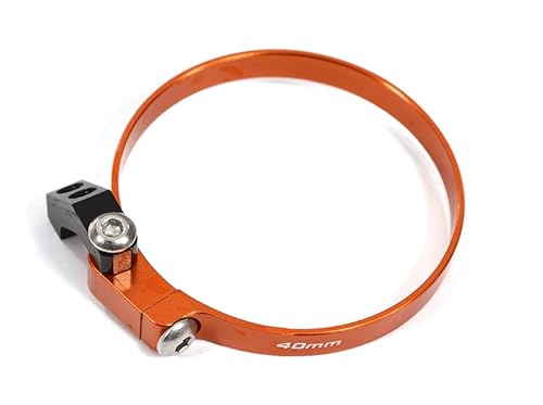 Integy RC modelo C30962ORANGE aleación abrazadera tipo ventilador montaje para 40mm tamaño eléctrico R/C motor