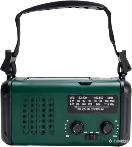 Radio d'urgence AM FM Jectse autonome pour rester informé et recharger son téléphone