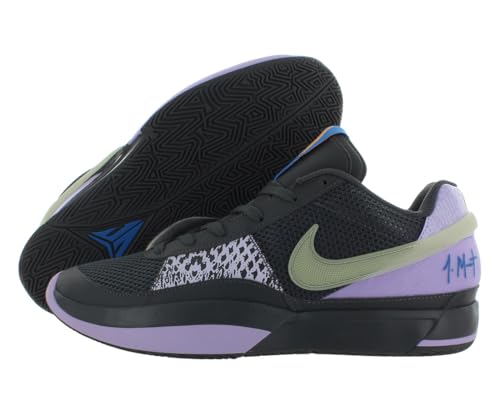 Nike JA 1, Basketball Shoe Uomo, Iron Grey/Multi-Color-Lilac Bloom, 44.5 EU