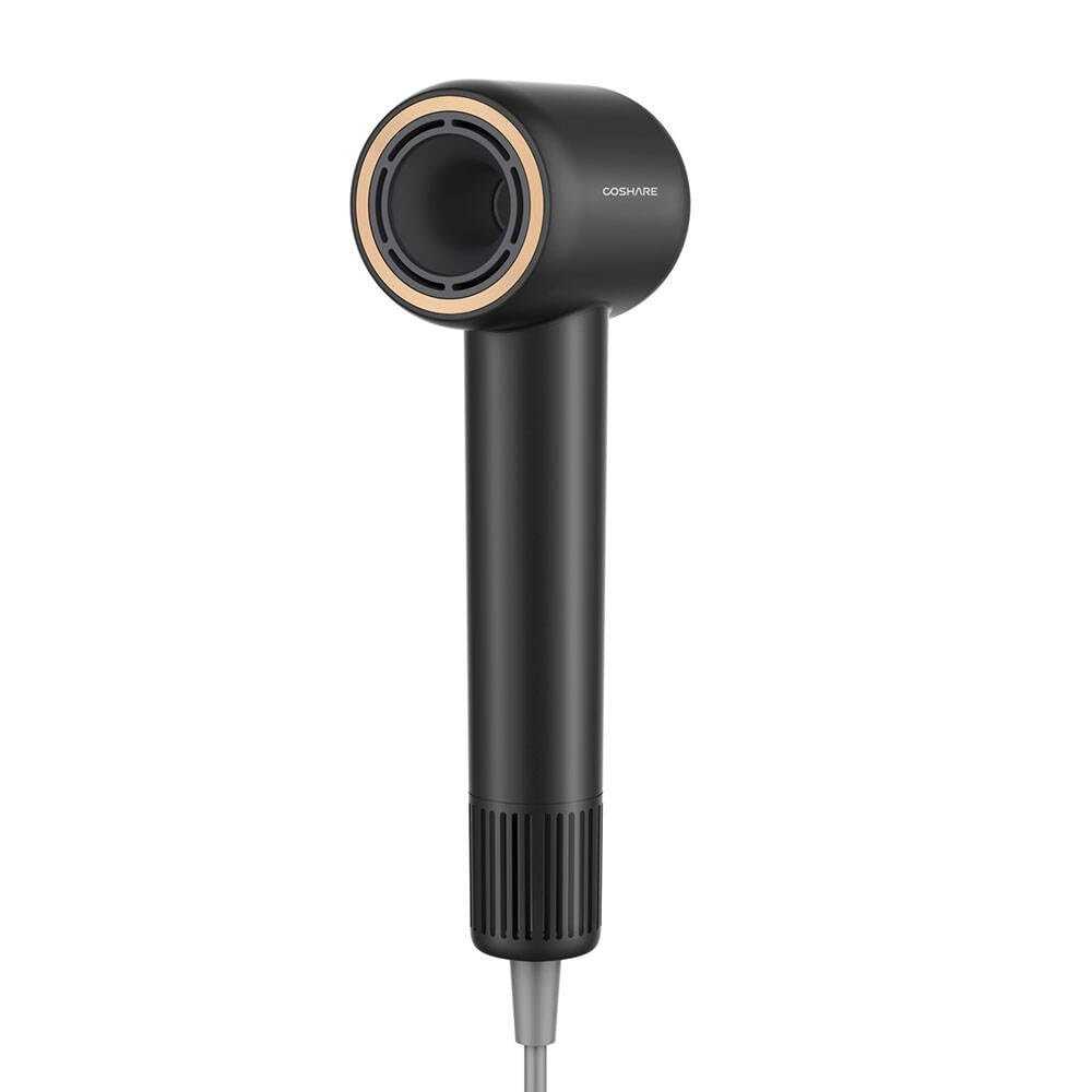 Senon Coshare HD10E SuperFlow1 İyon Teknolojili Isı Dereceli Led Işıklı Saç Kurutma Fön Makinesi (Siyah)