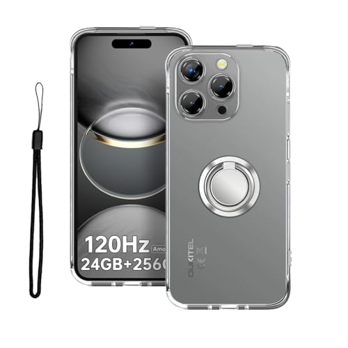 OUKITEL P1 5G �p �P�[�X �ی�J�o�[ [HUKWIMO] TPU�� �\�t�g �_�炩����G�� �X�N���[�� & �J�����ی� �ϏՌ� ���^ �y�� �w��h�~ ��t�ȒP ���ϖh�~ OUKITEL P1 5G �K�p [�N���A ����]