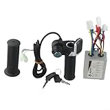 Controller-Gasgriff für Elektroroller und E-Bikes, entworfen für Kompatibilität mit einer Reihe von gebürsteten Motoren (36V500W)