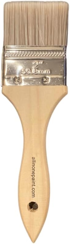 Heirloom Traditions Syntec Fiber 2" Paint Brush for All-in-ONE Paint and Gel Stain