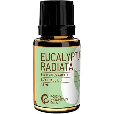 Rocky Mountain Oils Eucalyptus Radiata Essential Oil - 100% Pure and Natural Aromatherapy Essential Oils for Diffuser, Topical, and Home - 15ml