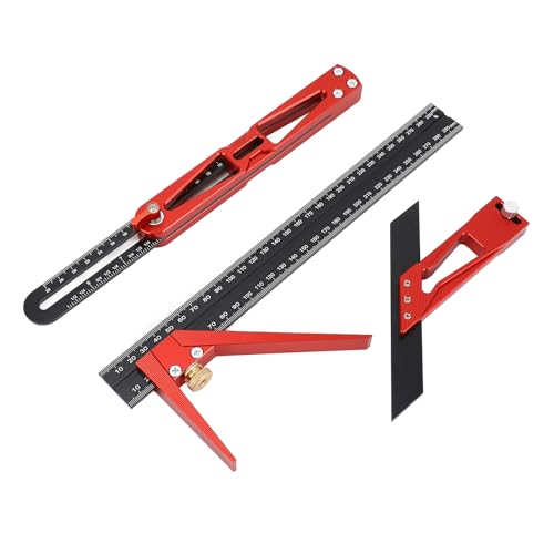 Règle multi-angle avec support réglable pour tracer des angles complexes sans erreur