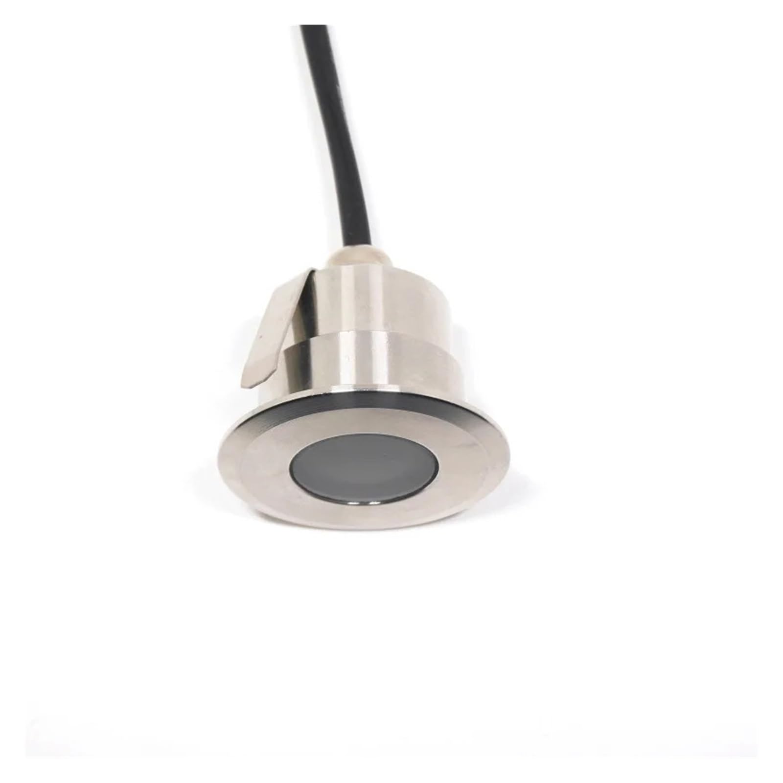 Zewnętrzna lampa podłogowa na taras oświetlenie wodoodporne IP68 wpuszczane mini reflektory podłogowe 12 V 24 V RGB oświetlenie krajobrazu 2 W (Dc24v, zimna biel)