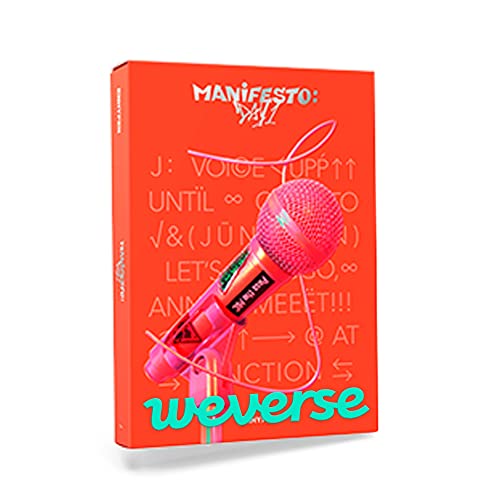 [ Weverse ] ENHYPEN - MANIFESTO : DAY 1 album incl. Enhypen photocard set, decorative sticker (J Ver.)