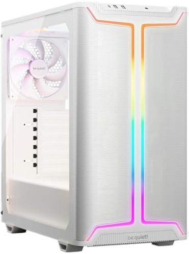 be quiet! Pure Base 501 DX White ARGB boîtier PC Gaming ATX Mid-Tower