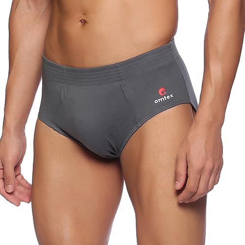 Image of omtex Sports Cricket Special Brief for Mens, Ideal for Workout and Sports Quick Dry Moisture Wicking Underwear (Pack of 1)