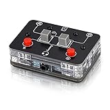 [Upgrade] Mini 2-Way Microphone Headset Speaker Audio Switcher Box 3.5mm A & B Selector
